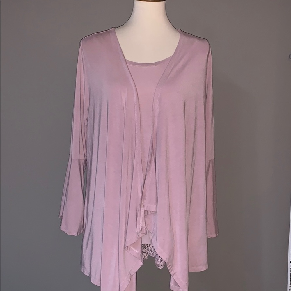 Daisy Fuentes Cardigan Set